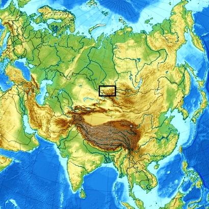 Алтай на карте Алтай на карте