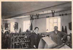 Обувной цех Ханса Вагнера, 1926 г. Обувной цех Ханса Вагнера, 1926 г.