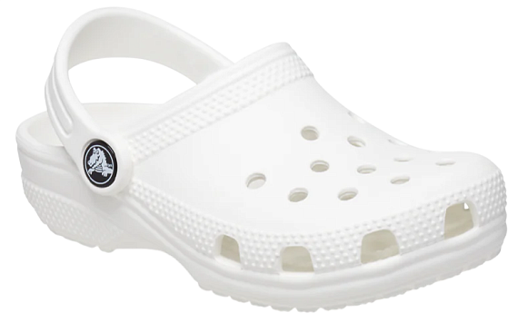 Сандалии Crocs Classic Clog White - Фото 7 большая