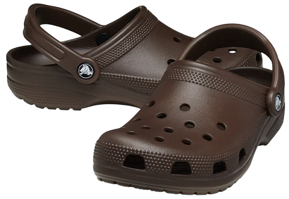 Сандалии Crocs Classic Clog Coffee - Фото 2 большая