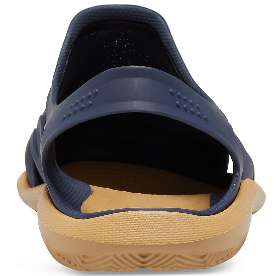 Сандалии мужские Crocs Swiftwater Mesh Wave Navy/Tan - Фото 3 большая