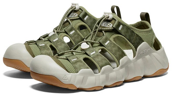Сандалии мужские Keen Hyperport H2 Martini Olive/Plaza Taupe - Фото 6 большая