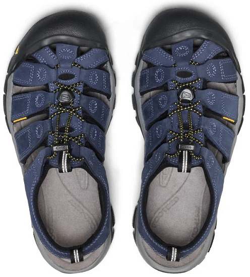 Сандалии мужские Keen Newport Leather Naval Academy - Фото 4 большая