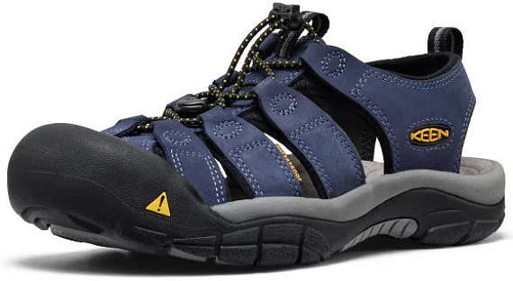 Сандалии мужские Keen Newport Leather Naval Academy - Фото 5 большая