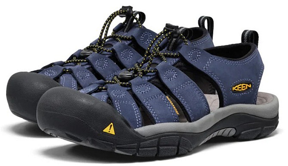 Сандалии мужские Keen Newport Leather Naval Academy - Фото 6 большая