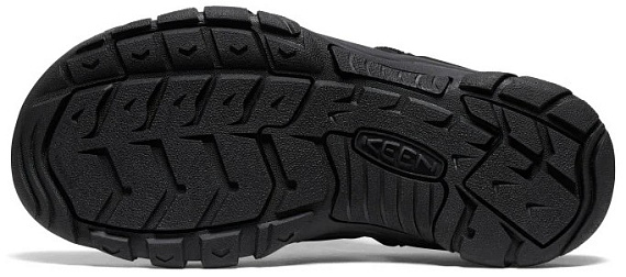 Сандалии мужские Keen Newport H2 Triple Black - Фото 2 большая