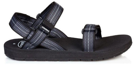 Сандалии мужские Source Classic Chess Black - Фото 1 большая