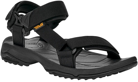 Сандалии мужские Teva Terra FI Lite Sandalo Black - Фото 2 большая