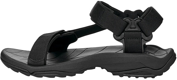 Сандалии мужские Teva Terra FI Lite Sandalo Black - Фото 3 большая