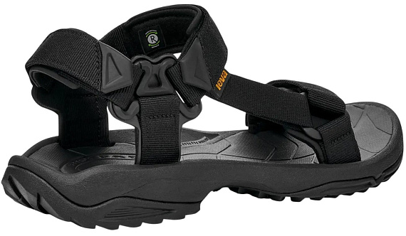 Сандалии мужские Teva Terra FI Lite Sandalo Black - Фото 4 большая