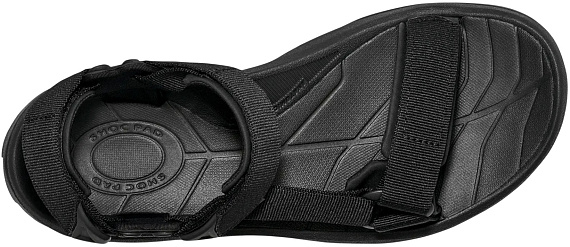 Сандалии мужские Teva Terra FI Lite Sandalo Black - Фото 5 большая