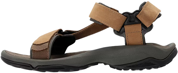 Сандалии мужские Teva Terra FI 4 Lite Ltr Sandalo Brown - Фото 4 большая