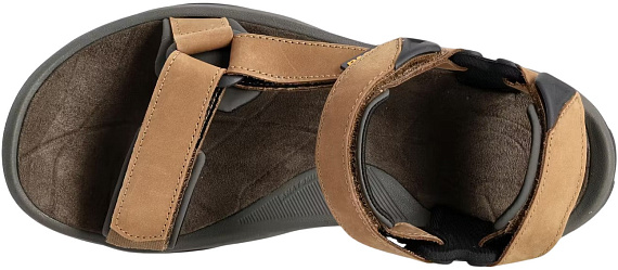 Сандалии мужские Teva Terra FI 4 Lite Ltr Sandalo Brown - Фото 7 большая