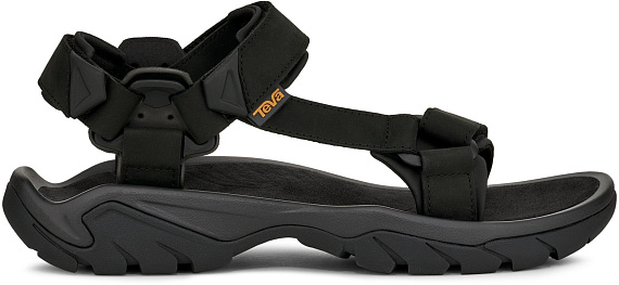 Сандалии мужские Teva Terra FI 5 Universal Ltr Black/Phantom - Фото 1 большая