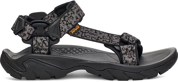 Сандалии мужские Teva Terra FI 5 Universal Magma Black/Grey - Фото 1 большая