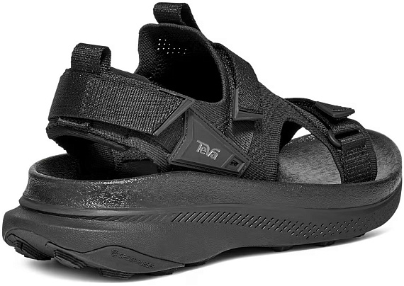 Сандалии мужские Teva Aventrail Black/Black - Фото 4 большая