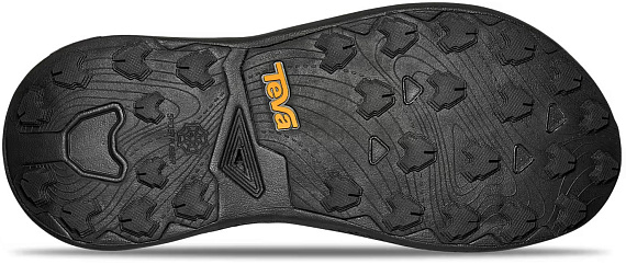 Сандалии мужские Teva Aventrail Black/Black - Фото 6 большая