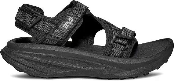 Сандалии мужские Teva Aventrail Gravel Black/Black - Фото 1 большая