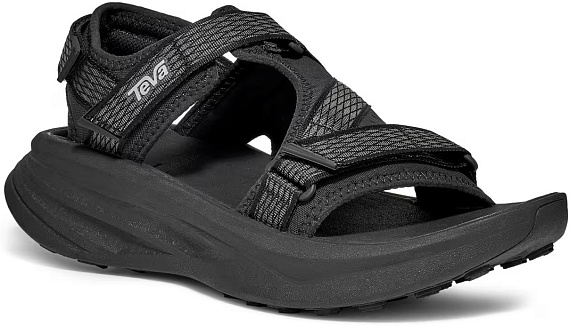 Сандалии мужские Teva Aventrail Gravel Black/Black - Фото 2 большая