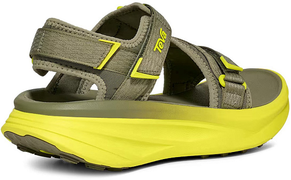 Сандалии мужские Teva Aventrail Gravel Deep Lichen Green - Фото 4 большая