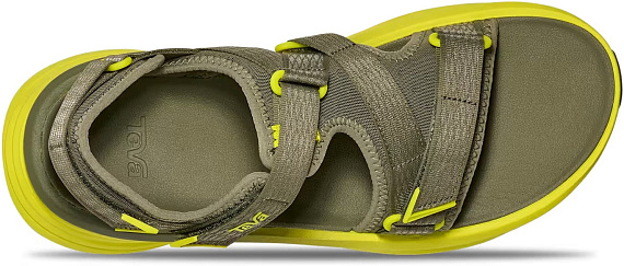 Сандалии мужские Teva Aventrail Gravel Deep Lichen Green - Фото 5 большая