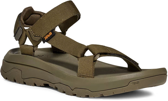 Сандалии мужские Teva Hurricane Xlt3 Dark Olive - Фото 2 большая