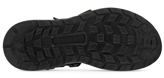 Сандалии мужские Ecco Exowrap Dark-Brown/Black - Фото 7 большая