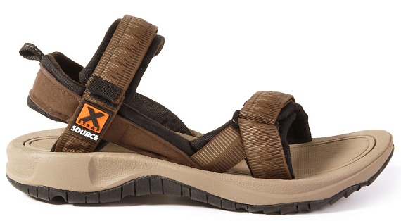 Сандалии мужские Source Gobi Comfort Volume Brown - Фото 1 большая
