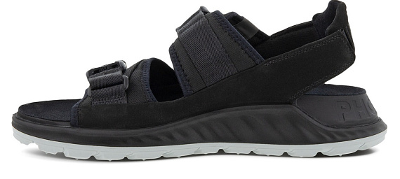 Сандалии мужские Ecco Exowrap 25 Black - Фото 4 большая