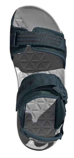 Сандалии мужские Adidas Cyprex Ultra Sandal Dlx Wild Teal/Core Black/Grey Two - Фото 4 большая