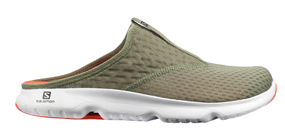 Сандалии мужские Salomon Reelax Slide 5.0 Deep Lichen G - Фото 1 большая