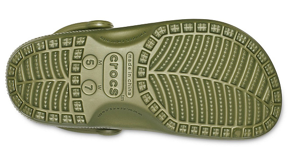 Сандалии Crocs Classic Army Green - Фото 5 большая