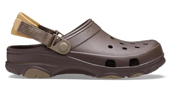 Сандалии Crocs Classic All Terrain Clog Espresso - Фото 2 большая