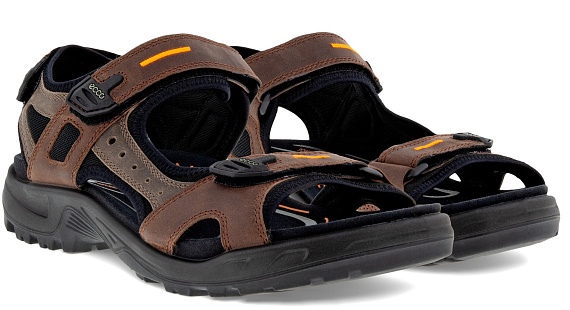 Сандалии мужские Ecco Offroad Brown - Фото 8 большая