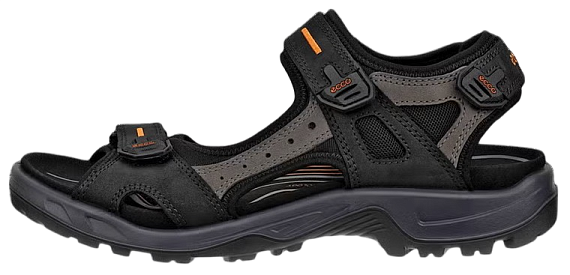 Сандалии мужские Ecco Offroad Black/Dark Grey - Фото 5 большая
