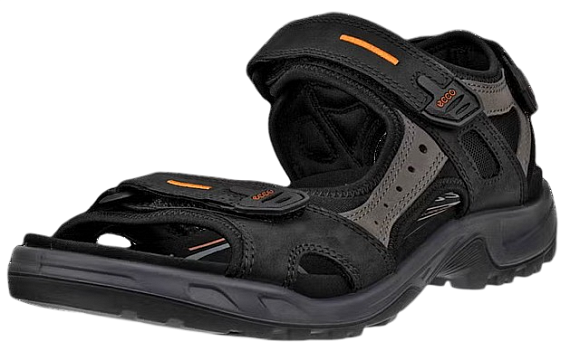 Сандалии мужские Ecco Offroad Black/Dark Grey - Фото 4 большая