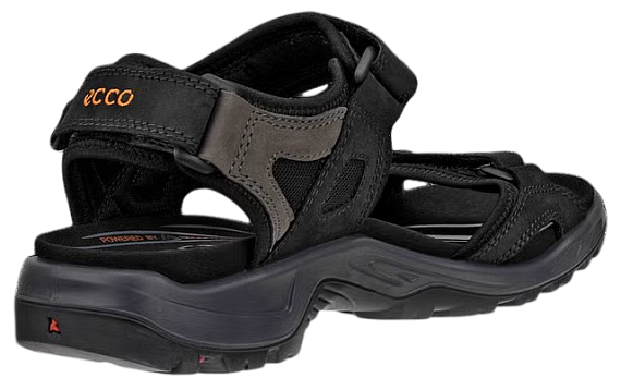 Сандалии мужские Ecco Offroad Black/Dark Grey - Фото 2 большая