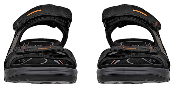Сандалии мужские Ecco Offroad Black/Dark Grey - Фото 3 большая