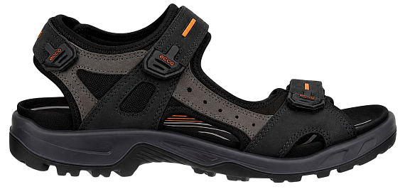 Сандалии мужские Ecco Offroad Black/Dark Grey - Фото 1 большая