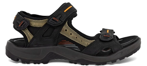 Сандалии мужские Ecco Offroad Black/Dark Grey - Фото 2 большая