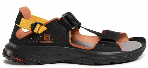 Сандалии мужские Salomon Tech Sandal Black/Caramel Cafe - Фото 5 большая