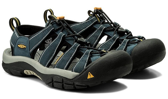 Сандалии мужские Keen NeWPort H2 Navy/Medium Gray - Фото 4 большая