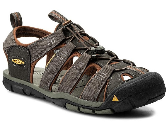 Сандалии мужские Keen Clearwater CNX Raven/Tortoise Shell - Фото 1 большая