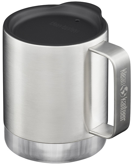 Термокружка Klean Kanteen Camp Mug 0,355 Brushed Stainless - Фото 3 большая