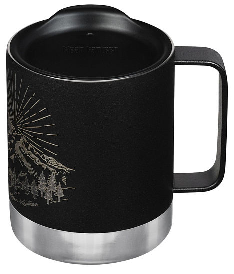 Термокружка Klean Kanteen Camp Mug 0,355 Mountain Black - Фото 1 большая