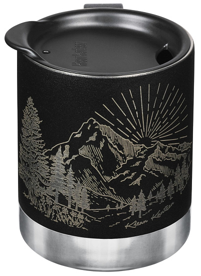 Термокружка Klean Kanteen Camp Mug 0,355 Mountain Black - Фото 2 большая