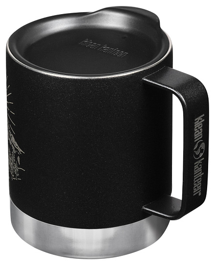 Термокружка Klean Kanteen Camp Mug 0,355 Mountain Black - Фото 4 большая