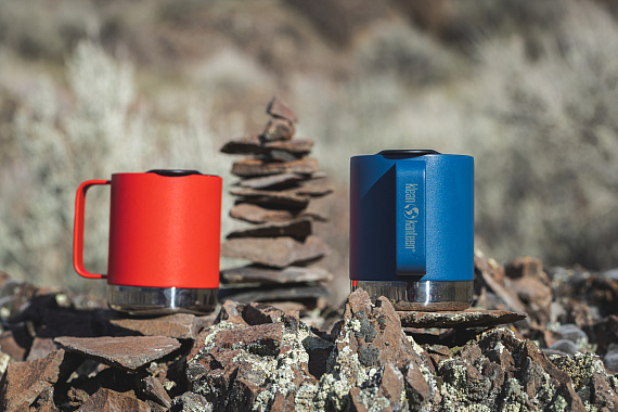 Термокружка Klean Kanteen Camp Mug 0,355 Dark Denim - Фото 8 большая