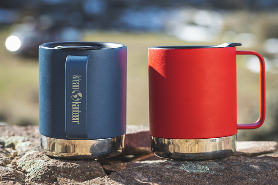Термокружка Klean Kanteen Camp Mug 0,355 Red - Фото 8 большая