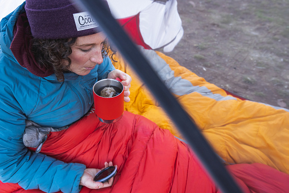 Термокружка Klean Kanteen Camp Mug 0,355 Red - Фото 10 большая